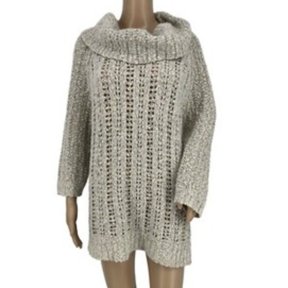 Anthropologie Sleeping on snow sweater L